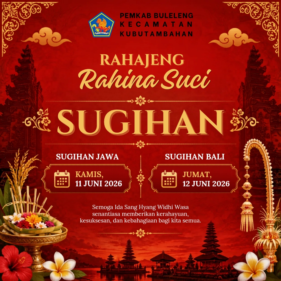 Rahajeng Rahina Suci Sugihan Jawa dan Sugihan Bali