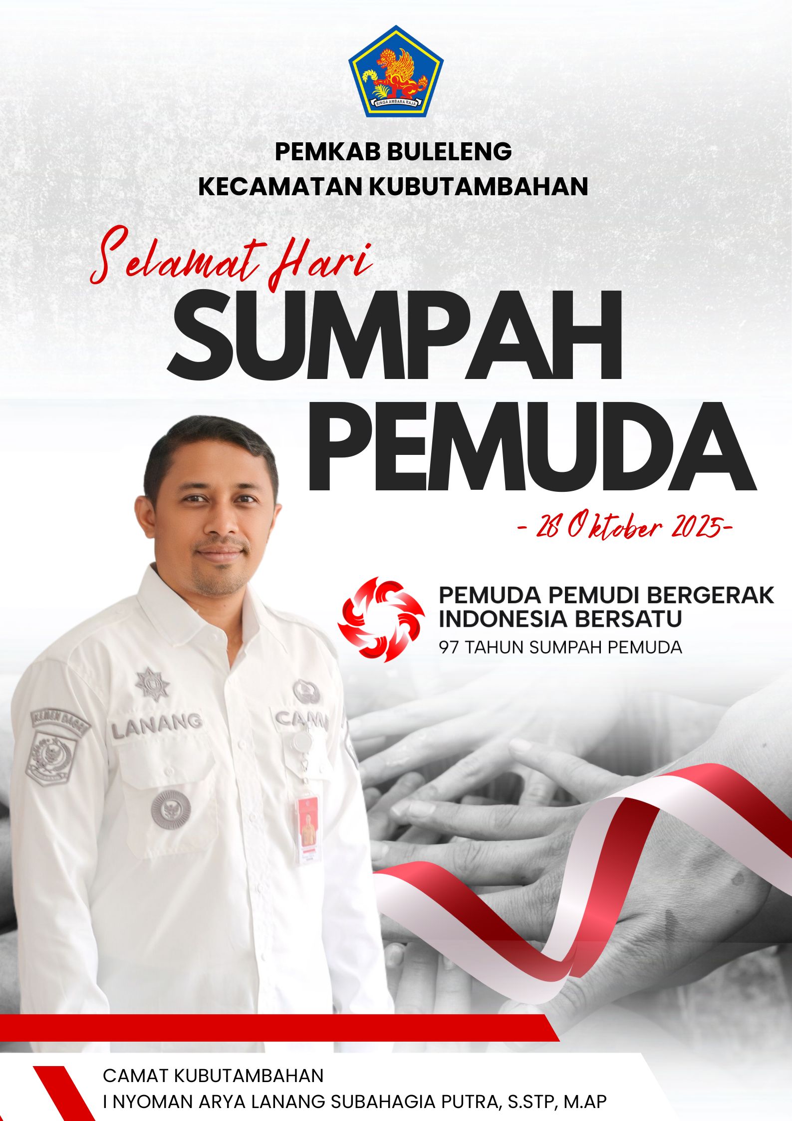 Selamat Hari Sumpah Pemuda Ke -97 Tahun 2025