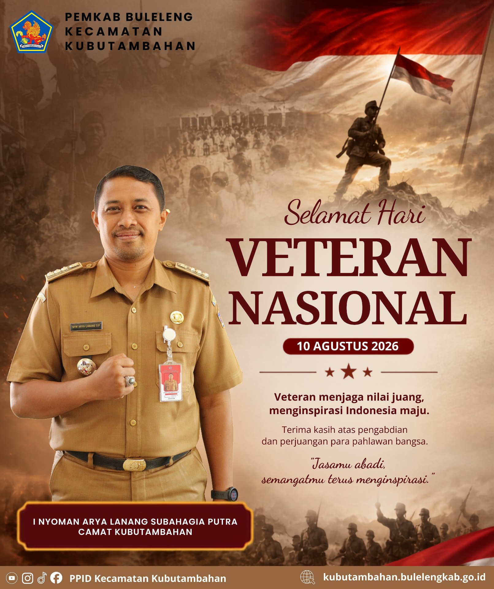 Selamat Hari Veteran Nasional 2026