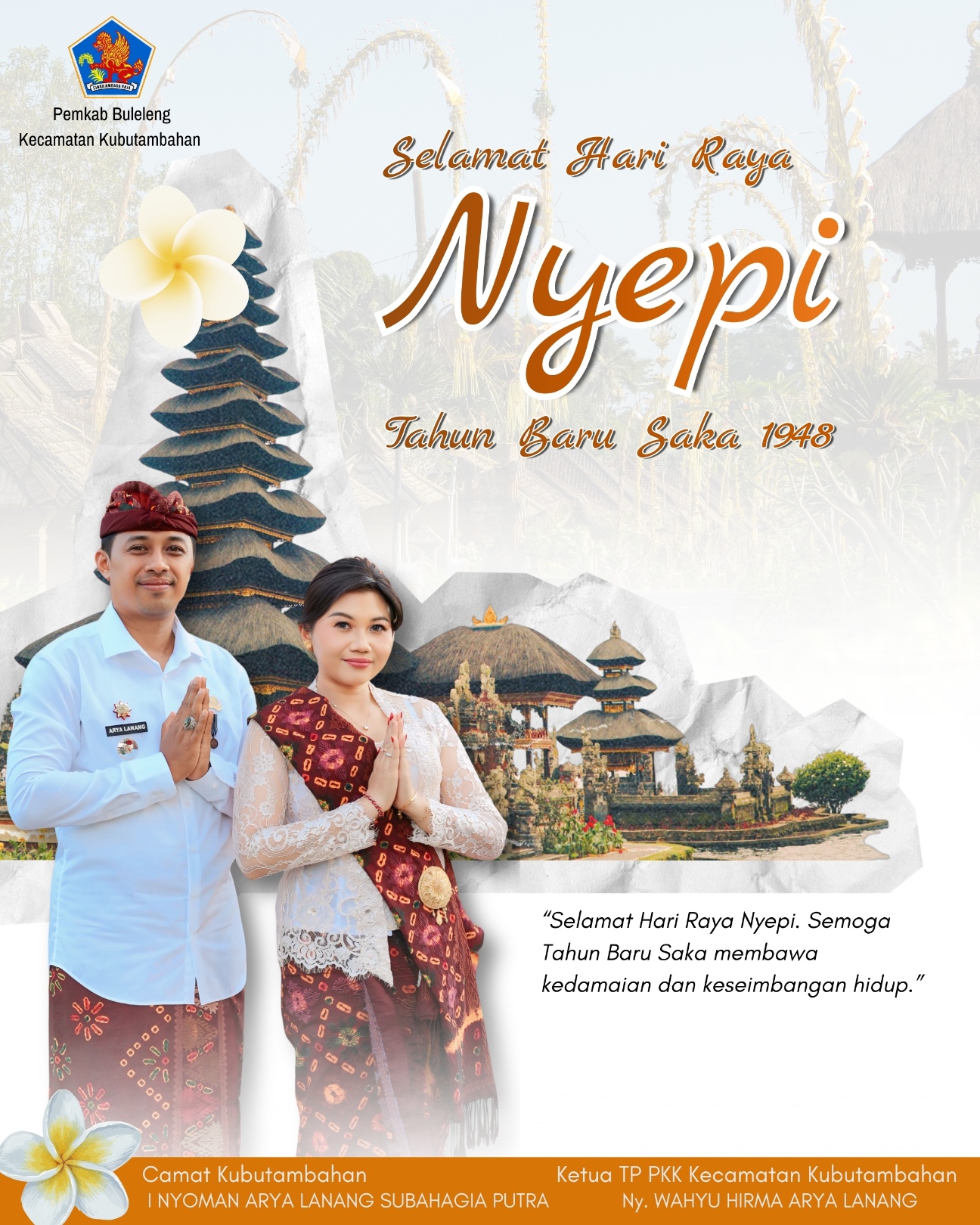 Selamat Hari Raya Nyepi 