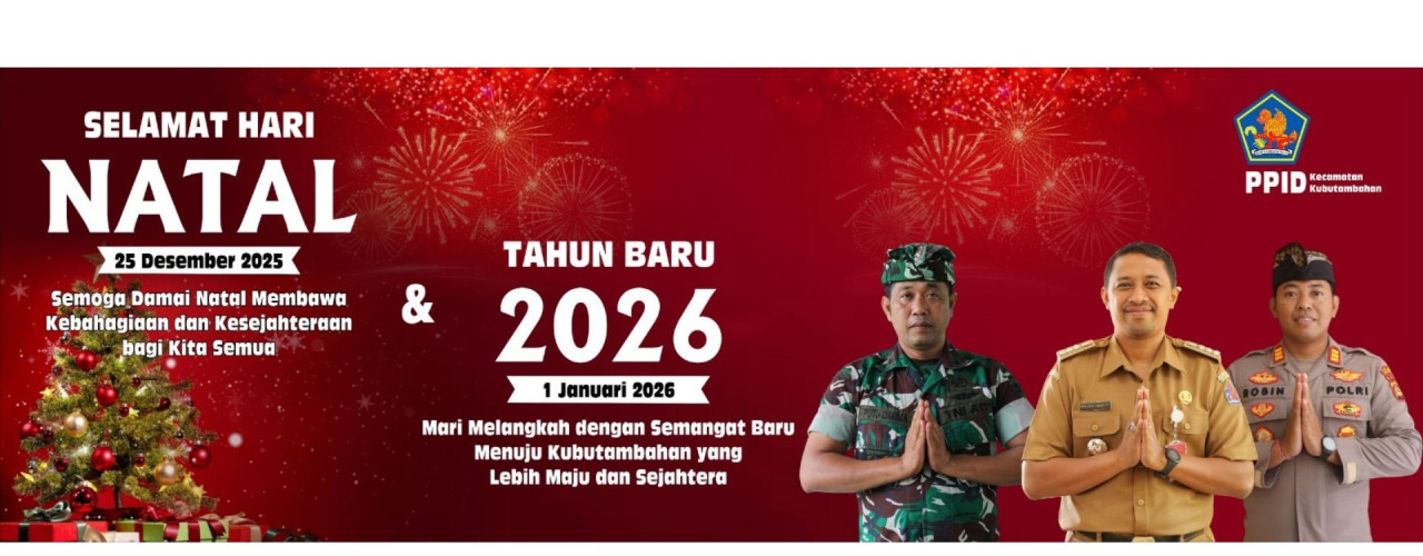 Selamat Hari Natal 2025 dan Tahun Baru 2026