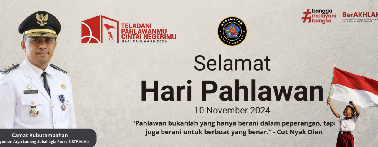 SELAMAT HARI PAHLAWAN 2024