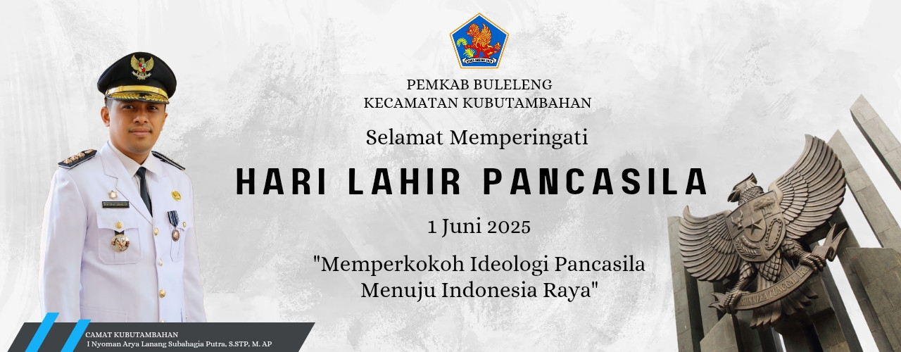 Selamat Memperingati Hari Lahir Pancasila 
