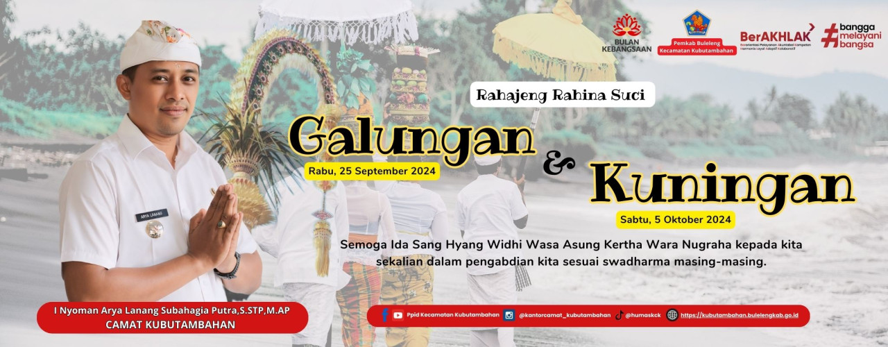 Selamat Hari Raya Galungan Dan Kuningan 